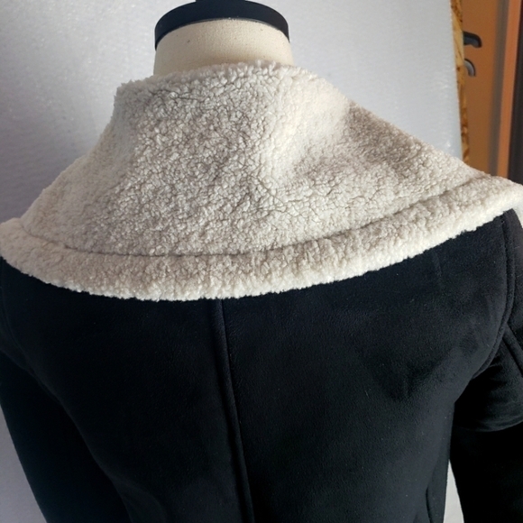 Michael Michael Kors Moto Jacket/Coat. Black Size XS - Picture 11 of 13